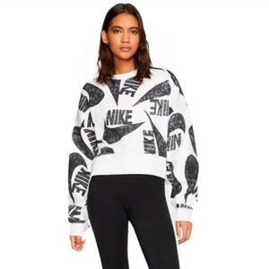 Nike Sportswear Scribble Swoosh Crewneck